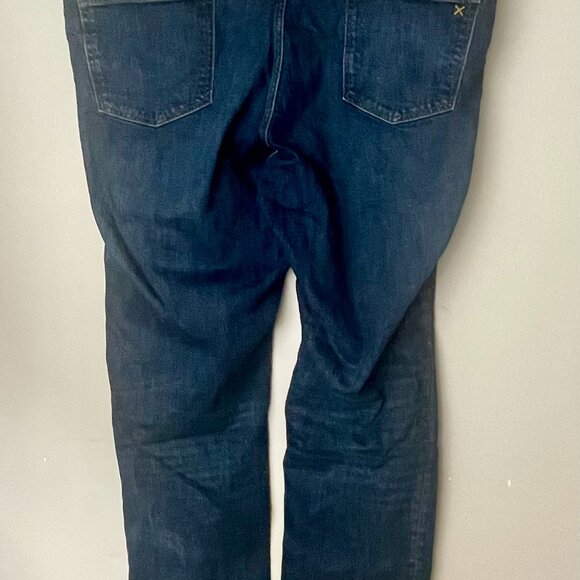 Lands End Jeans Mens 50T Blue Dark Wash Relaxed Fit Denim Blake Shelton - Picture 13 of 15